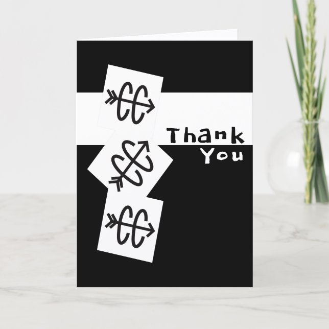 Carte de remerciements d'exécution inter-pays (Devant)