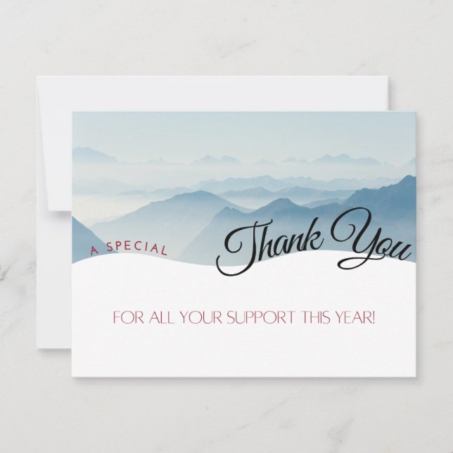 Carte de remerciements d'inspiration (Devant)