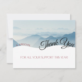 Carte de remerciements d'inspiration