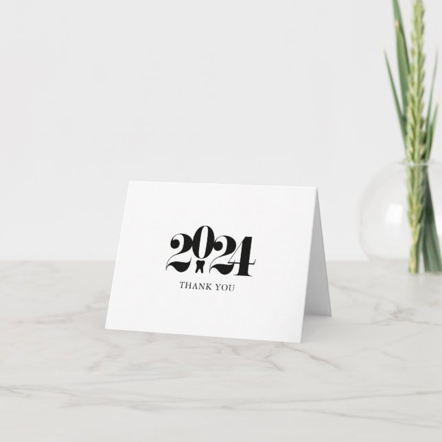 Carte De Remerciements Diplôme d'études dentaires (Devant)