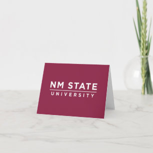Carte De Remerciements Diplômés de l'Université d'État du Nouveau-Mexique