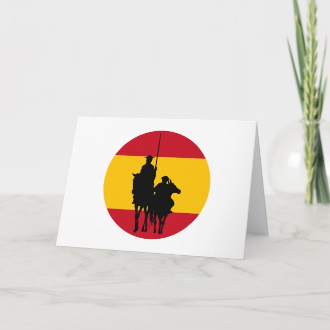 Carte De Remerciements Don Quixote 2 (Devant)