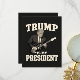 Carte De Remerciements Donald Trump est mon président