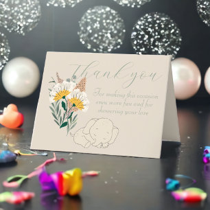 Carte De Remerciements Douche ton amour