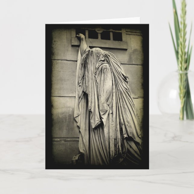 Carte De Remerciements Douleur et tristesse Sympathie funéraire Condoléan (Devant)