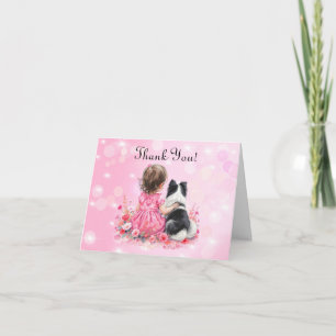 Carte De Remerciements Doux remerciement pour Baby Shower personnalisé