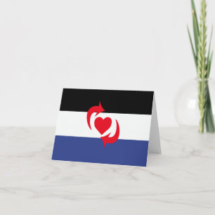 Carte De Remerciements Drapeau de la fierté Switch