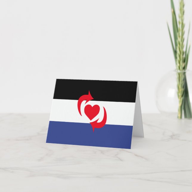 Carte De Remerciements Drapeau de la fierté Switch (Devant)