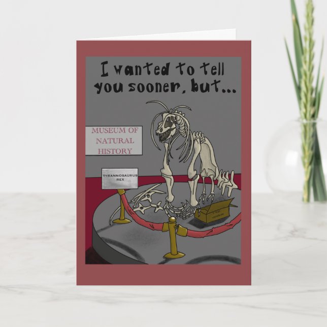 Carte de remerciements drôle (Devant)