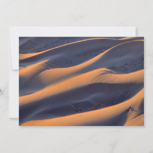 Carte De Remerciements Dune de Sable Abstrait