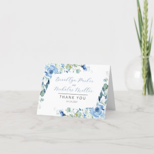 Carte De Remerciements Dusty Rose