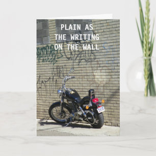 CARTE DE REMERCIEMENTS ÉCRIRE SUR LE MUR-MERCI !