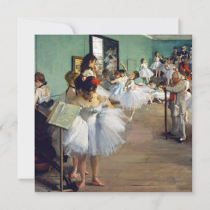 Carte De Remerciements Edgar Degas - Classe Danse