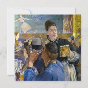 Carte De Remerciements Edouard Manet - Coin de cafe-concert