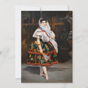 Carte De Remerciements Edouard Manet - Lola de Valence