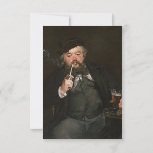 Carte De Remerciements Edouard Manet - Un bon bock