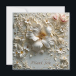 Carte De Remerciements Élégant et orné<br><div class="desc">Carte de remerciement élégante et ornée</div>