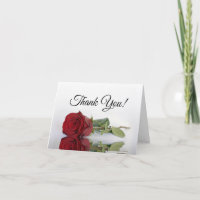 Élégant long Stemmed Rose rouge Mariage Photo à l'