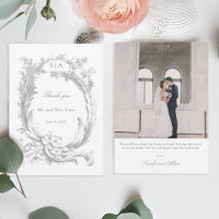 Élégant Rococo Floral Français