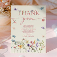 Elégante fête d'anniversaire de papillon floral Fl