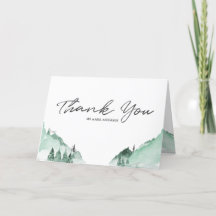 Élégante forêt verte Montagnes simples