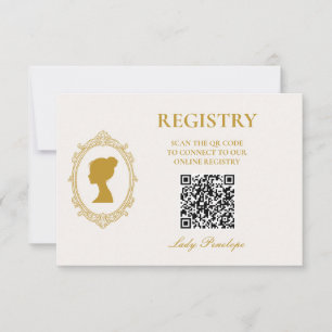 Carte De Remerciements Élégante réception de mariage bleu et or de l'ère 