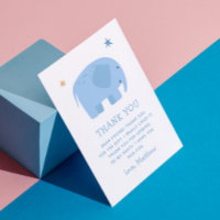Éléphant Bleu | Anniversaire Enfants Safari Jungle