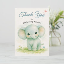Éléphant de safari bébé vert mignon