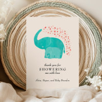 Eléphant Mère et Baby shower de veau Personnalisé