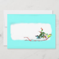 Elf faisant un cerf-volant