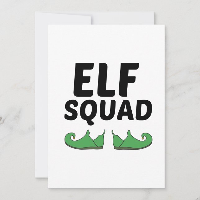CARTE DE REMERCIEMENTS ELF SQUAD (Devant)
