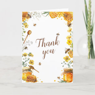 Carte De Remerciements Elle a trouvé sa Fête des mariées de miel