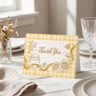Carte De Remerciements Elle a Trouvé Sa Lune de Miel Fête de Fiançailles