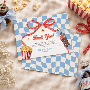 Carte De Remerciements Elle est prête à faire éclater la fête Soda Cola R