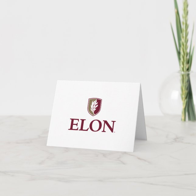 Carte De Remerciements Elon Graduation (Devant)