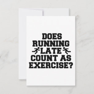 Carte De Remerciements En Retard