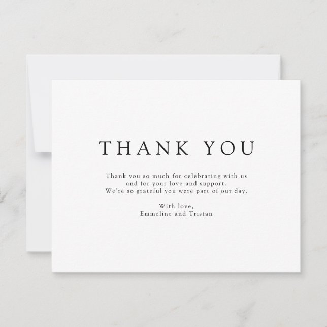 Carte De Remerciements Enchanted Forest Hanging Lanterns Wedding (Devant)