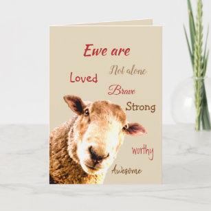 Cartes De Vœux Humour Moutons Zazzle Fr