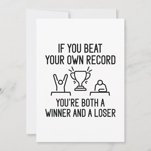 Carte De Remerciements Enregistrement de battement (Devant)