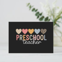 Enseignant Préscolaire Retour à l'école 