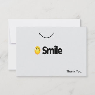 Carte De Remerciements Envoyer la positivité du sourire à ce propriétaire
