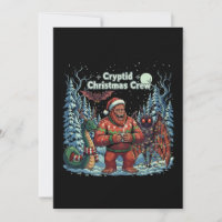 Équipe de Noël drôle de cryptide | Bigfoot, Mothma
