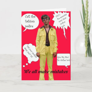 Carte De Remerciements Erreurs