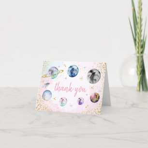 Carte De Remerciements Espace Anniversaire Premier Voyage Autour Du Solei