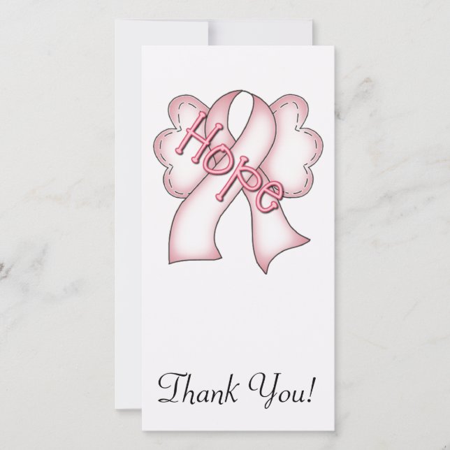 Carte De Remerciements Espoir (Devant)