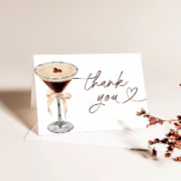 Espresso Martini L'amour est en train de se prépar