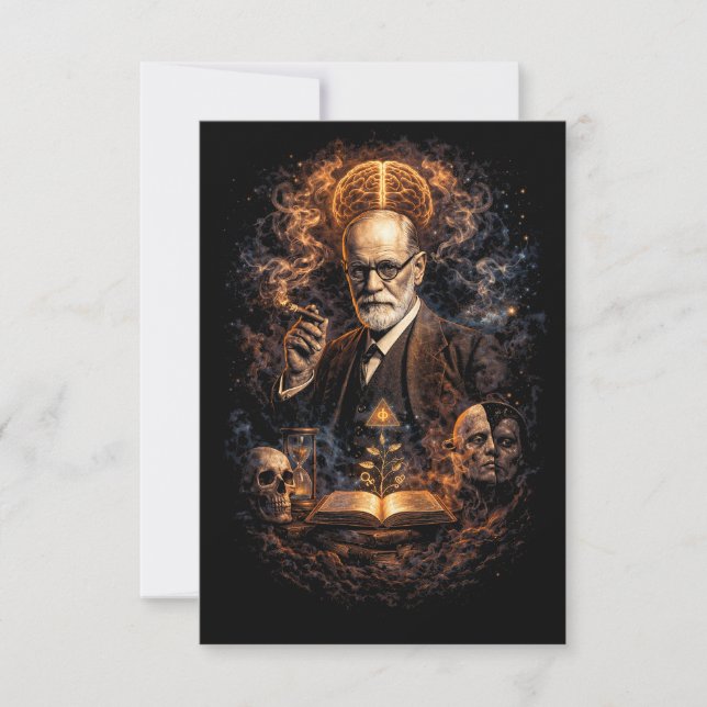 Carte De Remerciements Esprit de Feu (Devant)