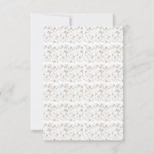Carte De Remerciements Essentiels de mariage élégants   Été et toute l'an