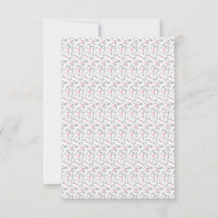 Carte De Remerciements Essentiels de mariage élégants Été et toute l'an