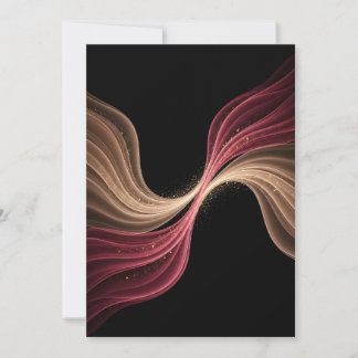 Carte De Remerciements Eternal Flow of Love — Abstract Romantic Art